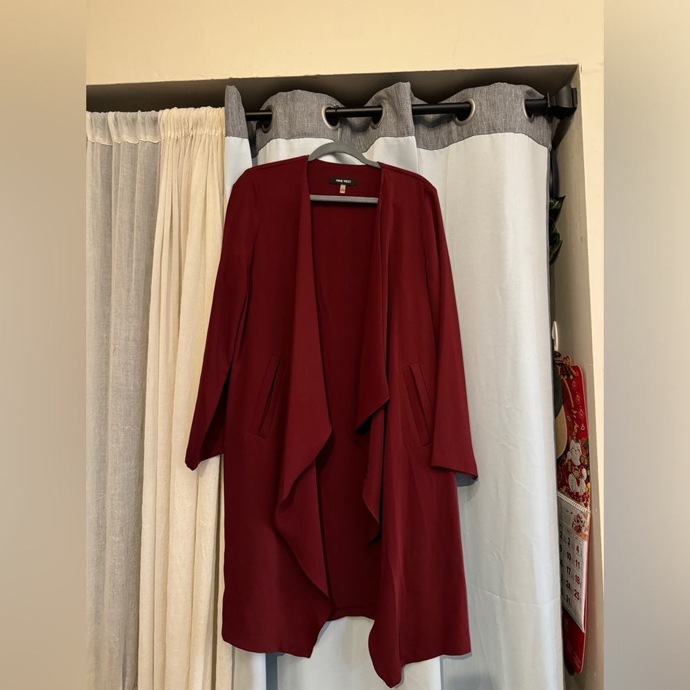 Nine West Red Blazer Size Small